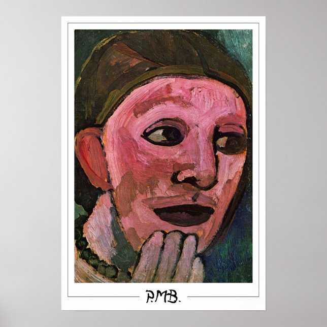Paula Modersohn-Becker Zedign Art Poster #160 (Front)
