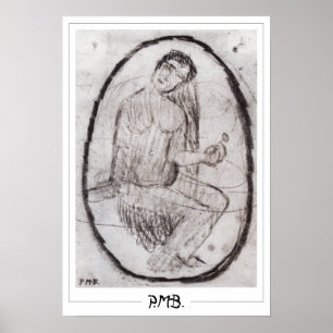 Paula Modersohn-Becker Zedign Art Poster #187