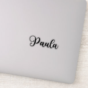 Paula Name - Handwritten Calligraphy
