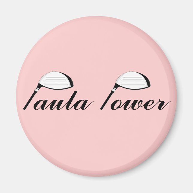 Paula Power - Paula Creamer Magnet (Front)