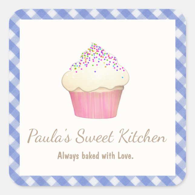 Paula Square Sticker (Front)