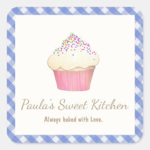 Paula Square Sticker