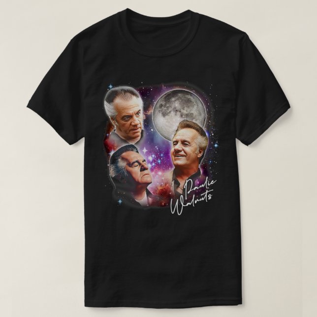 Paulie Walnuts Moon Aesthetic T-Shirt (Design Front)