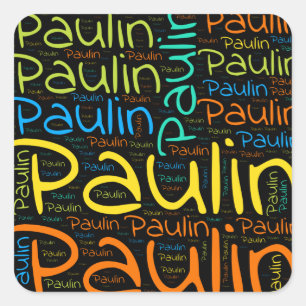 Paulin Square Sticker