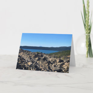 Paulina Lake, Oregon Card
