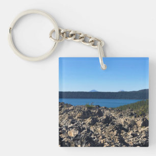 Paulina Lake, Oregon Key Ring