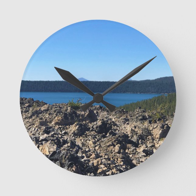 Paulina Lake Round Clock (Front)