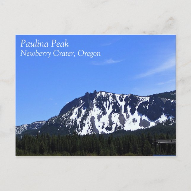 Paulina Peak, OR Postcard (Front)