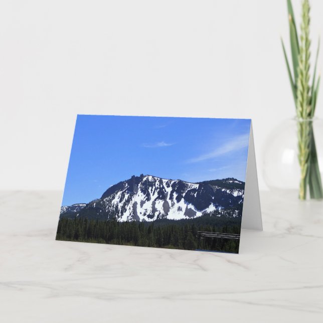 Paulina Peak, Oregon Card (Front)