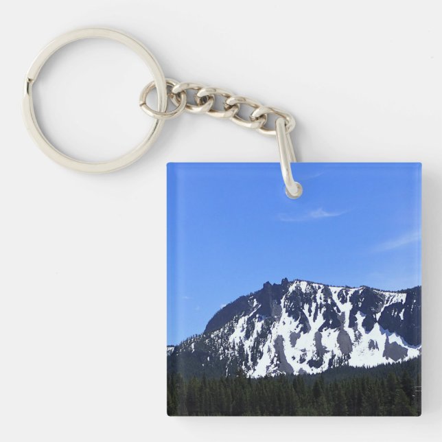 Paulina Peak, Oregon Key Ring (Front)