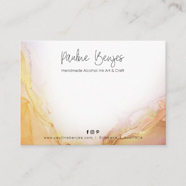 Pauline Benjes Golden2 Package Insert Card (Front)
