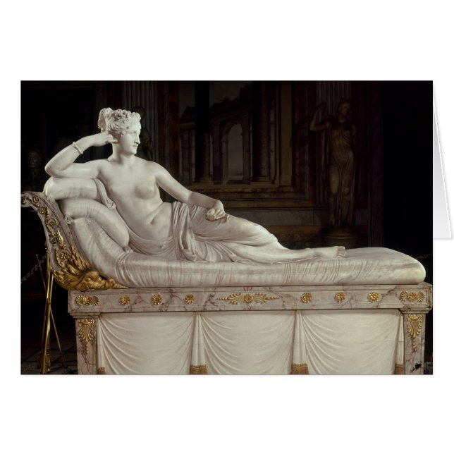 Pauline Bonaparte  as Venus Triumphant, c.1805-08 (Front Horizontal)
