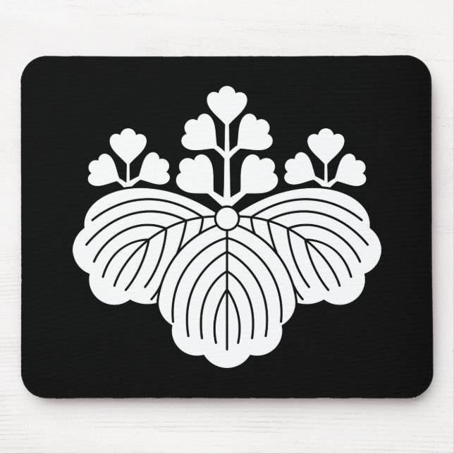 Paulownia with 5/3 blooms mouse pad (Front)