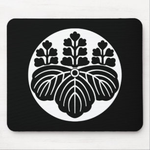 Paulownia with 5&7 blooms in rice cake mouse pad