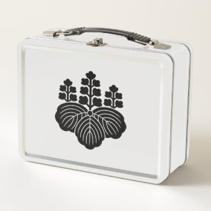 Paulownia with 5-7 blooms metal lunch box