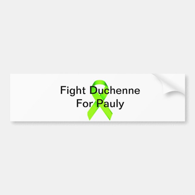 Pauly Bumper Sticker (Front)