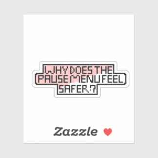 Pause Menu Comfort – Retro Pixel Font