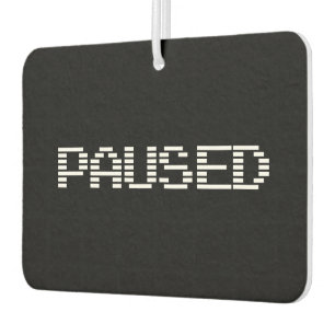 PAUSED CAR AIR FRESHENER