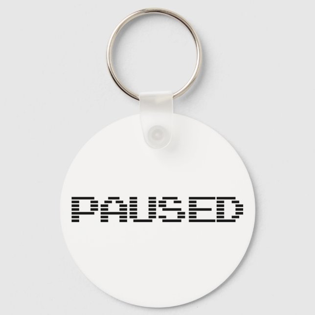 PAUSED KEY RING (Front)