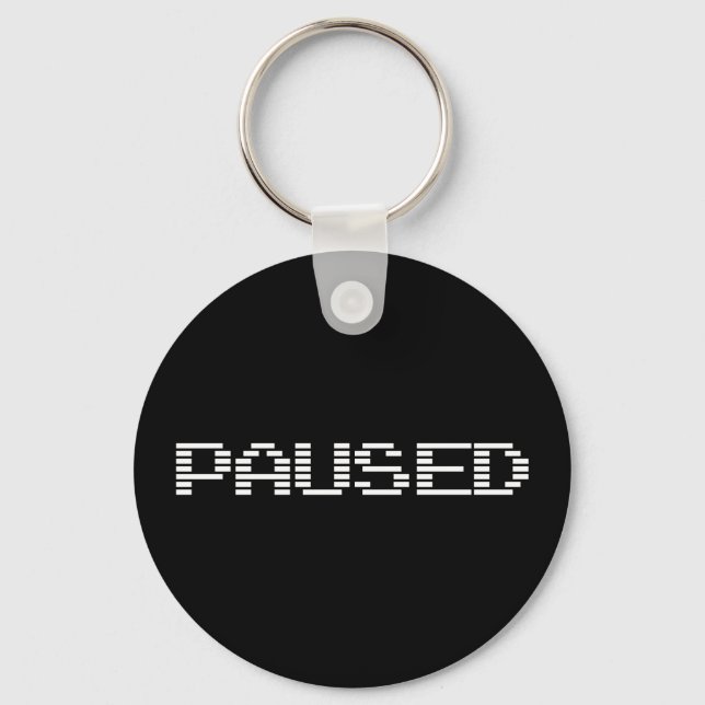 PAUSED KEY RING (Front)