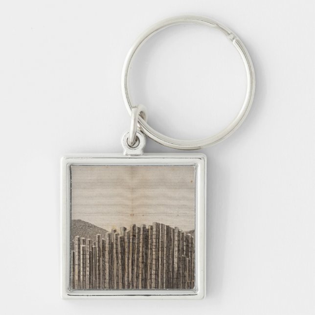 Pave des Geans en Irlande Key Ring (Front)