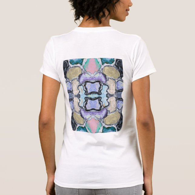Pave the Way with a Colourful Stepping Stone Patte T-Shirt (Back)