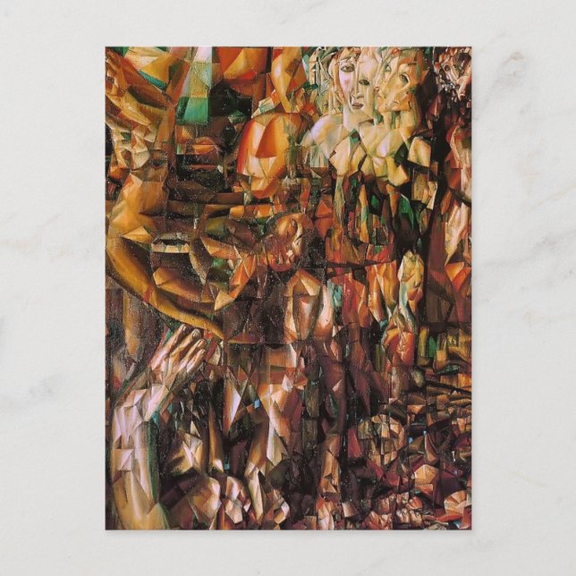 Pavel Filonov: A Couple Postcard (Front)