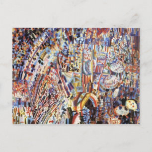 Pavel Filonov- Composition Postcard