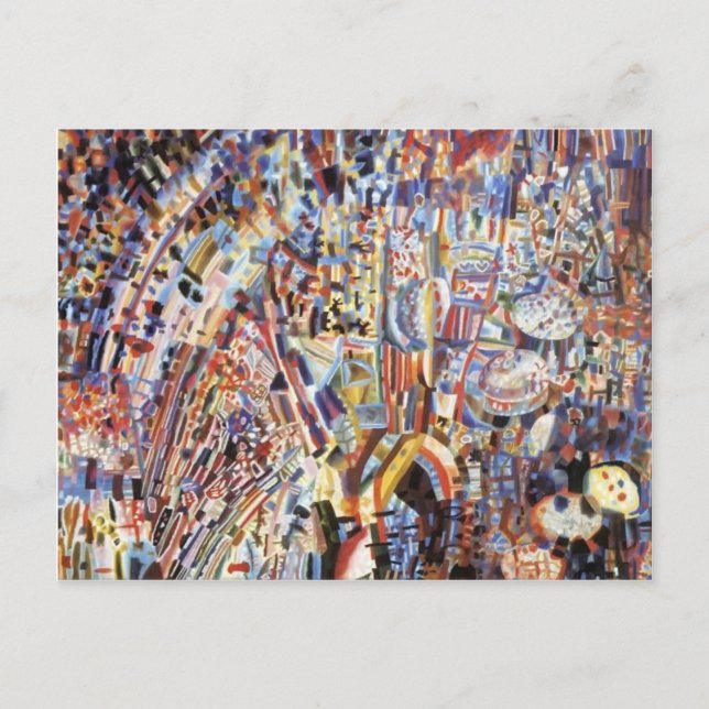 Pavel Filonov- Composition Postcard (Front)