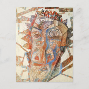 Pavel Filonov- Head Postcard