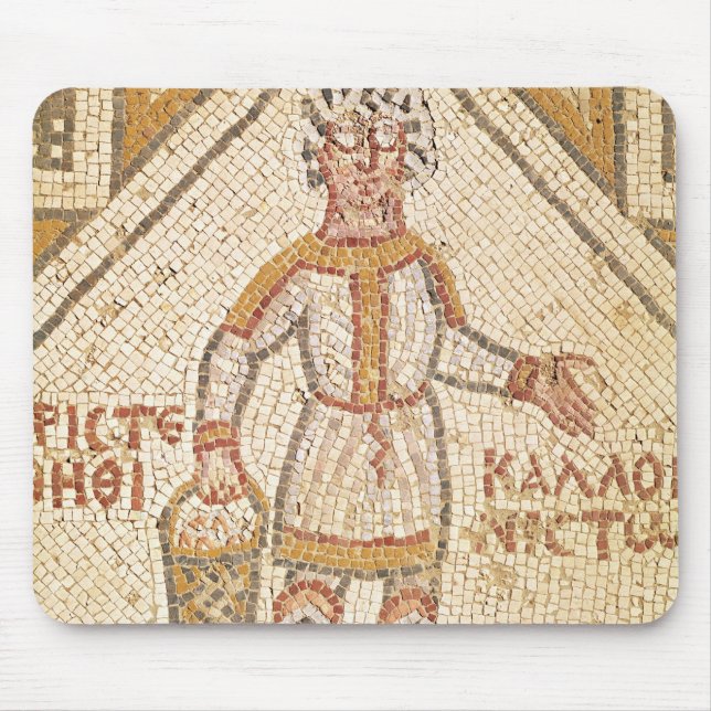 Pavement detail of a builder mouse pad (Front)