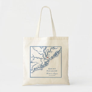 Pavilion at Patriots Point Wedding Mount Pleasant  Tote Bag