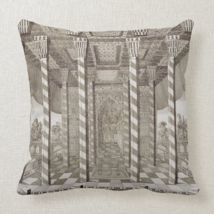 Pavilion at the Royal Palace at Isfahan, from 'Voy Cushion