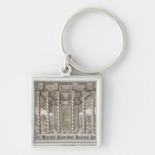 Pavilion at the Royal Palace at Isfahan, from 'Voy Key Ring