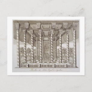 Pavilion at the Royal Palace at Isfahan, from 'Voy Postcard