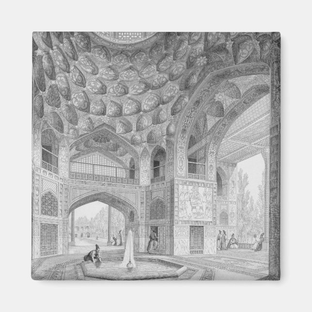 Pavilion of the Eight Paradises, in Isfahan, from Magnet (Front)