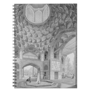 Pavilion of the Eight Paradises, in Isfahan, from Notebook