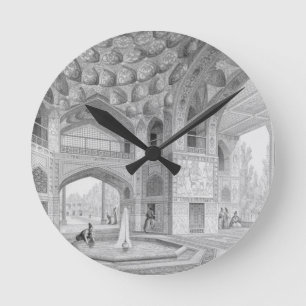 Pavilion of the Eight Paradises, in Isfahan, from Round Clock