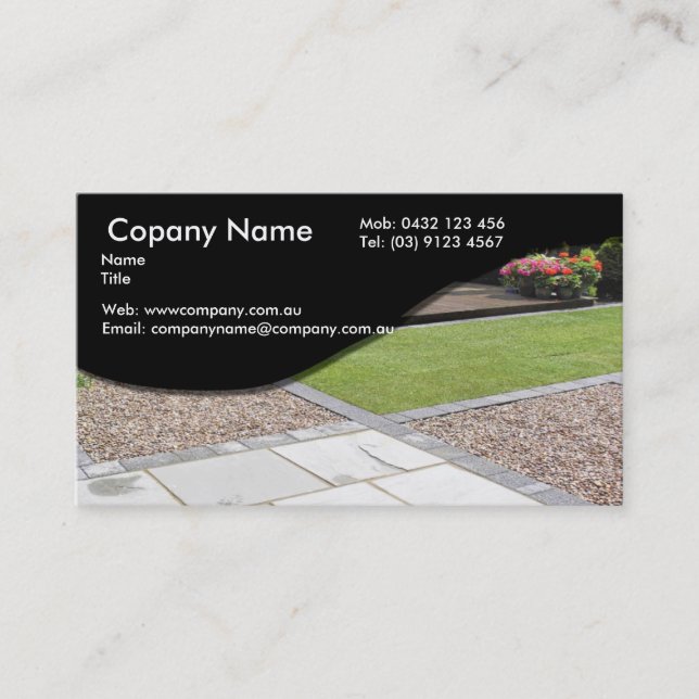 Paving Business Card (Front)