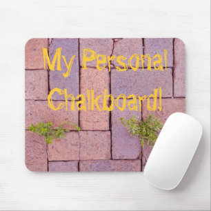 Paving Stones and Weeds In The Walkway Photograph Mouse Pad