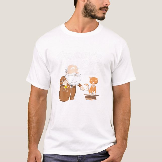 Pavlov s Dogs Pavlov s Cats shirt Science Shirt (Front)