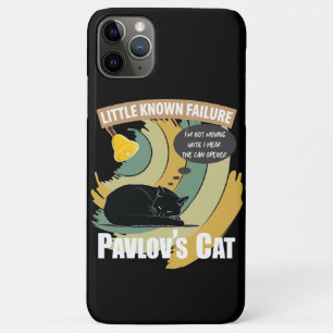 Pavlov's Cat - Funny Psychology iPhone 11 Pro Max Case