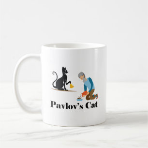 Pavlov's Cat Funny Psychology Coffee Mug