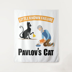 Pavlov's Cat - Funny Psychology Tapestry