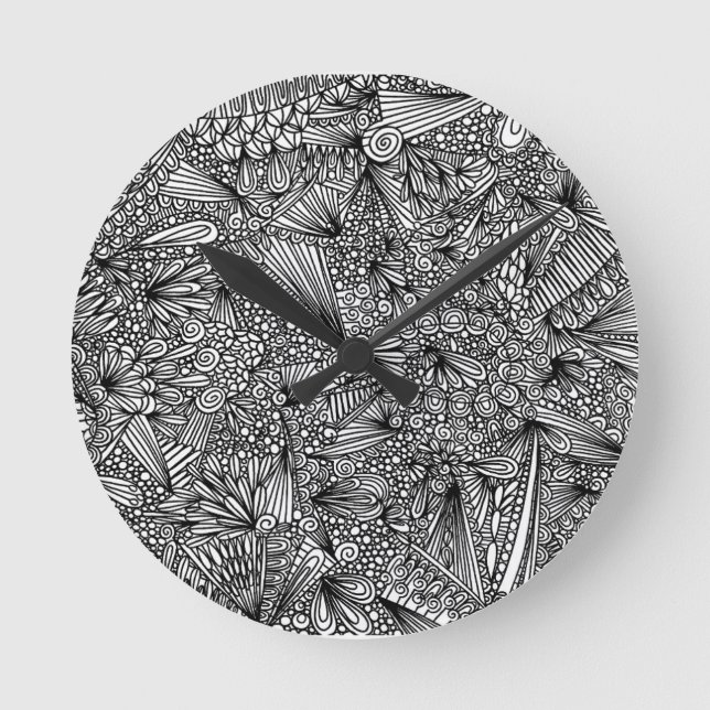 Pavo Pontem Abstract Clock (Front)