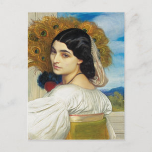 Pavonia - Frederic Leighton Postcard