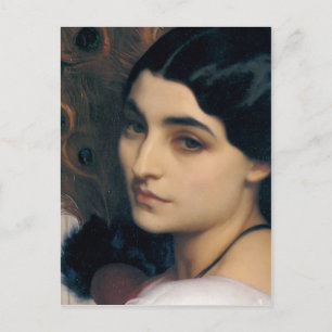 Pavonia in detail - Lord Frederick Leighton Postcard