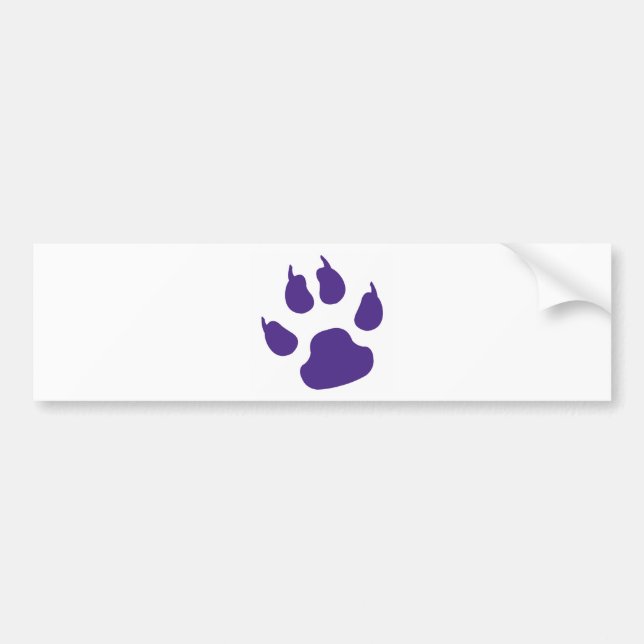 Paw Bumper Sticker (Front)