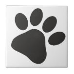 Paw Dog Animal Lover Cute Simple Minimal Ceramic Tile<br><div class="desc">Paw Dog Animal Lover Cute Simple Minimal</div>
