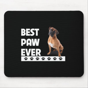 Paw Ever Boxer Bulldog Dad Fathers Day Dog Lovers  Mouse Pad